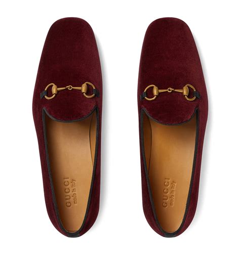 gucci loafers red bottoms|Gucci velvet loafers women's.